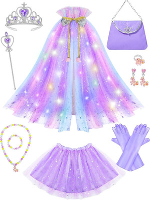 Light up Princess Dress up for Girls 3 4 5 6 Years Old | Toddler Dress up Clothe