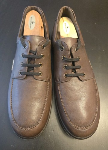 Mephisto Douk Chestnut Riko 178 Water-Resistant Lace-Up Men's Shoes US Size 13