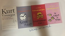 Kurt Vonnegut Lot 4 Books