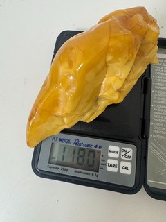 ALTE ECHTE XL BUTTERSCOTCH AMBER BERNSTEIN 118gramm