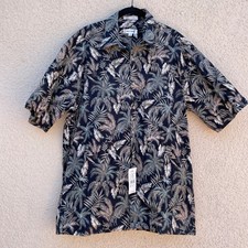 NEW Old Stock Vintage Pierre Cardin Sport Hawaiian Shirt Mens Size S