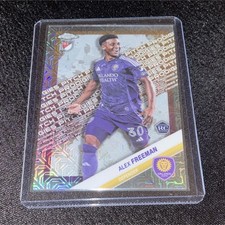 Topps Chrome MLS Alex Freeman Orlando City SC Rookie 2025 mania refractor