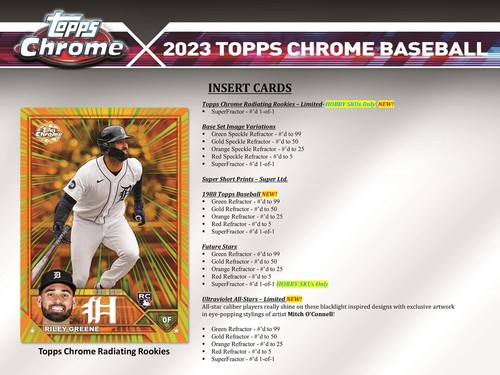 2023 Topps Chrome Baseball Hobby Jumbo Box - Bild 6 von 10