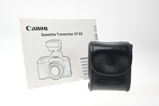 Canon Speedlite Transmitter ST-E2 Instruction Manual G996