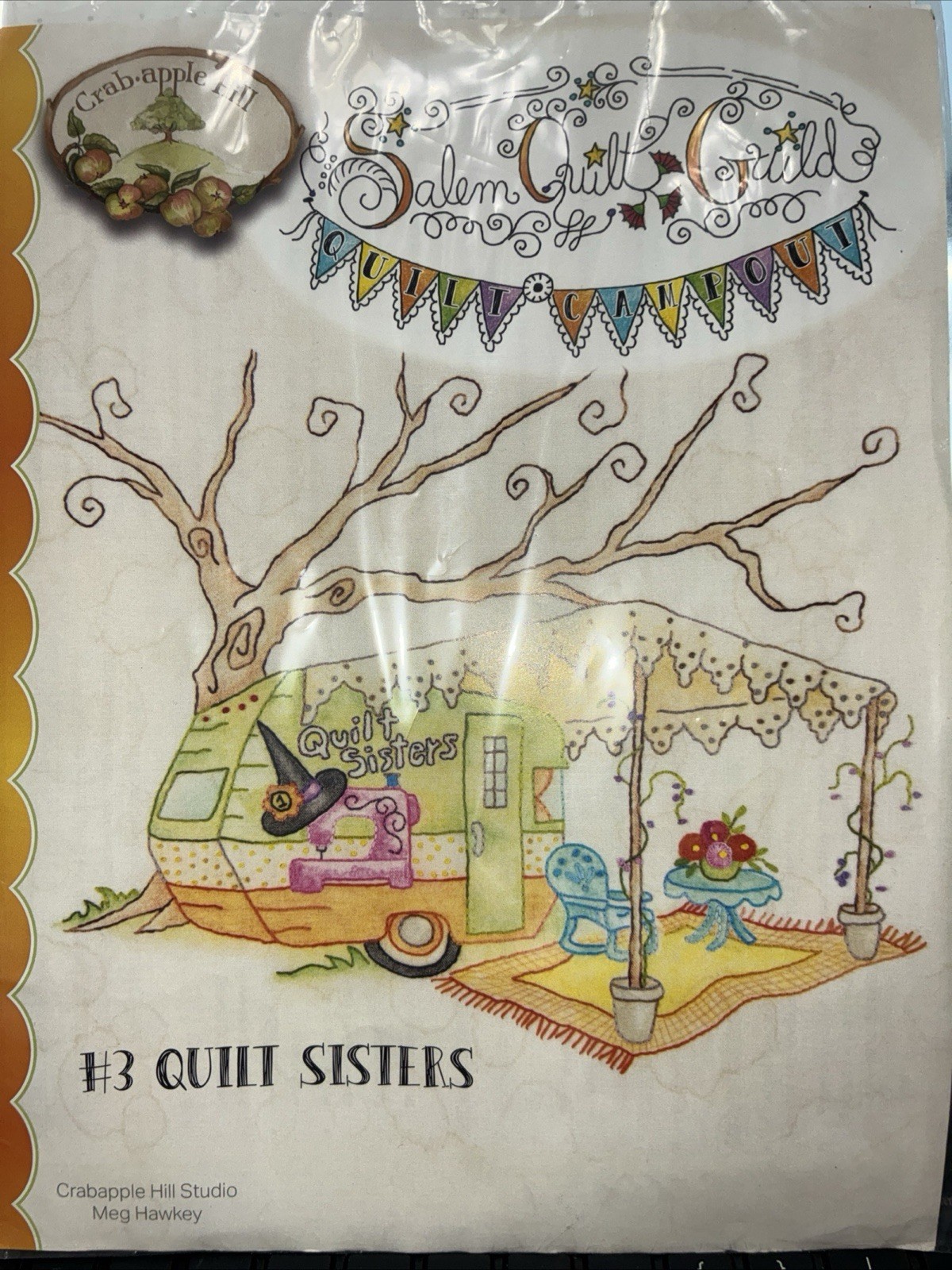 SALEM QUILT GUILD #1, 3, 4, 5, 6, 7, 8 (6 Patterns)