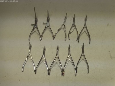 Lot 10) Mueller storz Misc Sizes Nasal Specula Speculum
