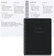 Aesthetic to Do List Notebook for Work or Home - Simple Daily Planner to Easily 