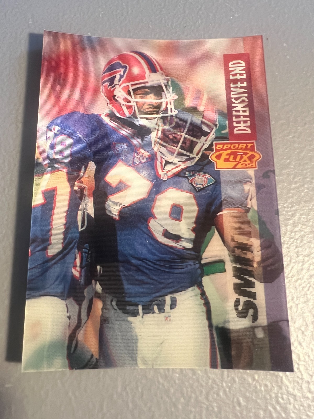 1995 Pinnacle Sportflix - Bruce Smith ( Buffalo Bills ) #32