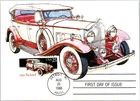 Dr Jim Stamps Maximum Card 1932 Packard Classic Car First Day Issue