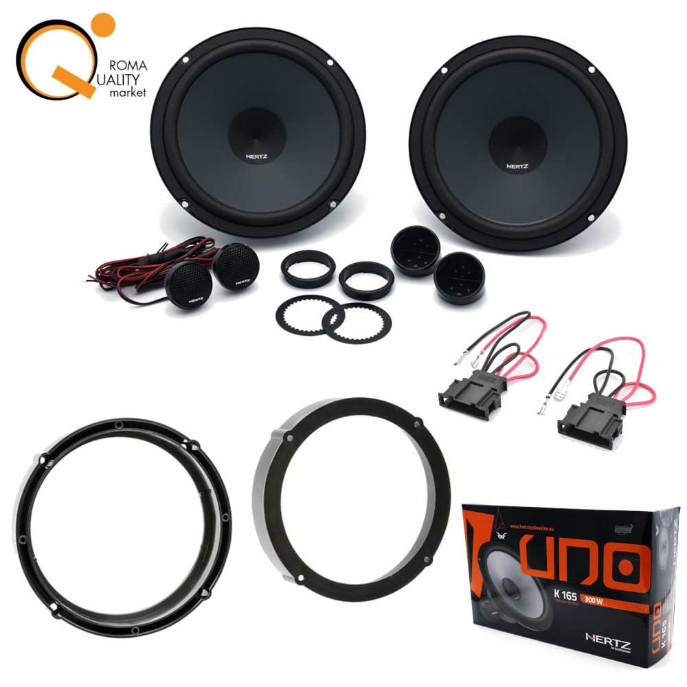 Sistema Altoparlanti Hertz K 165 per VW Touran: Purezza Sonora - 1