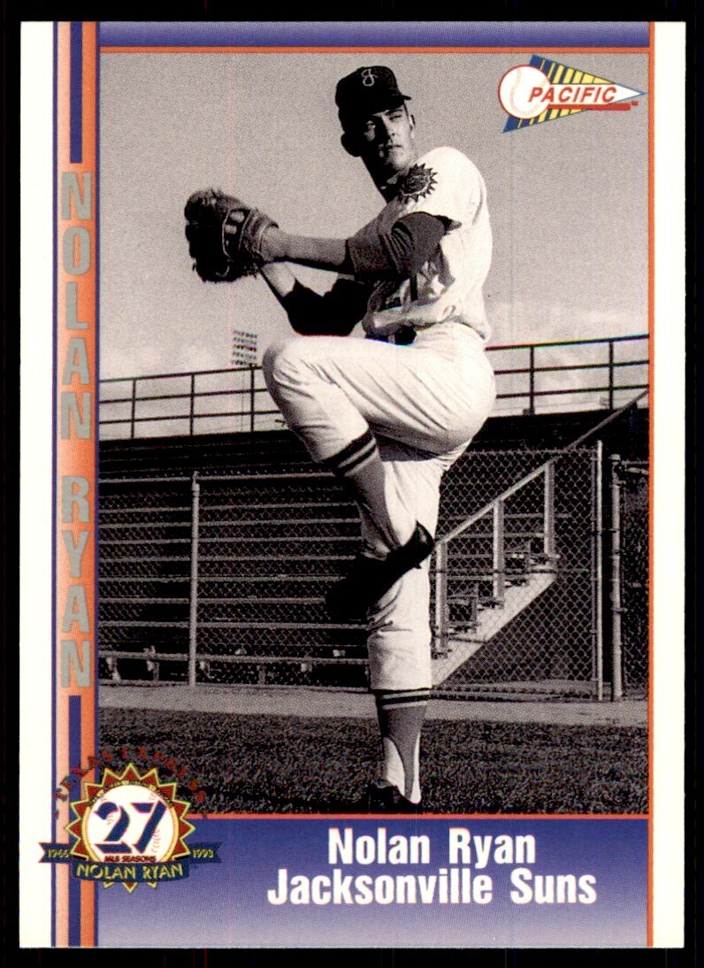1993 Pacific Texas Express Nolan Ryan Baseball Cards #116