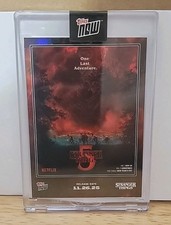 Topps Now- Stranger Things Season 5 One Last Adventure STRA-SP01 Limited Edition