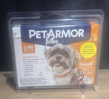 PetArmor PLUS - Flea Tick Lice Treatment SMALL DOGS 5-22 lbs 3 Month Supply