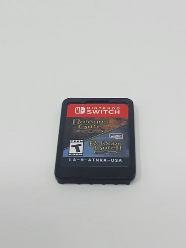 Baldur's Gate 1 & 2 Enhanced Edition Nintendo Switch Game Only Tested Free Ship