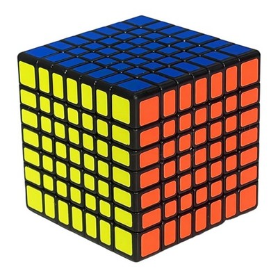 Shengshou 7x7 Speed Cube Puzzle Black 7x7x7 Magic Cube Twist Puzzle Toy