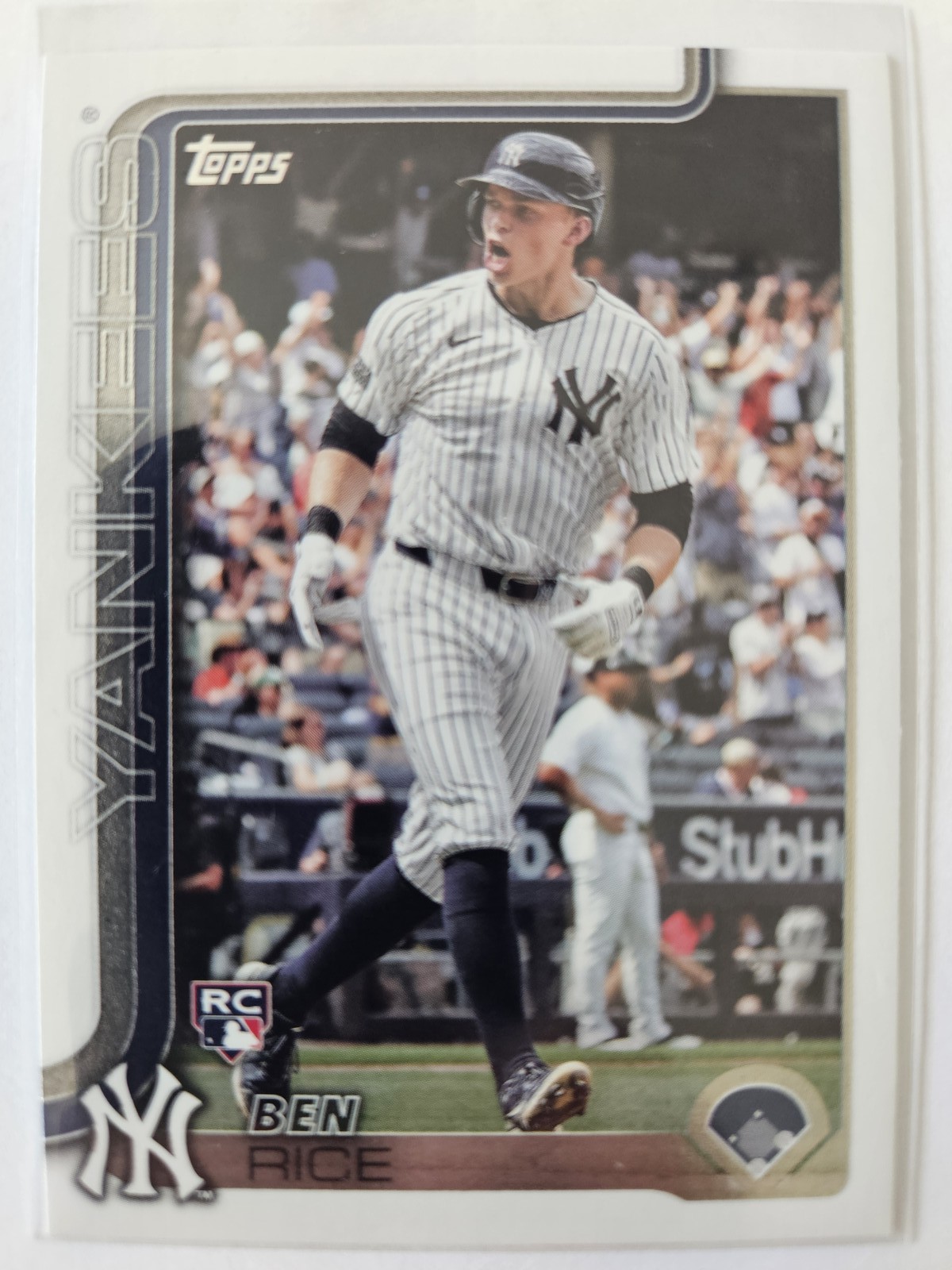 2025 Topps #337 Ben Rice RC