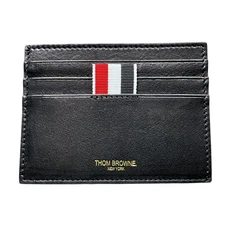 Thom Browne New York Navy Blue Leather Card Case - $340 Retail
