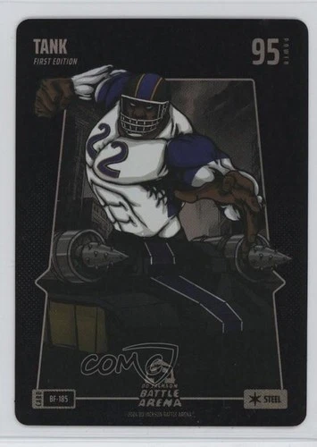 2024 Bo Jackson Battle Arena TCG Alpha Edition Battlefoil Steel Tank #BF-185