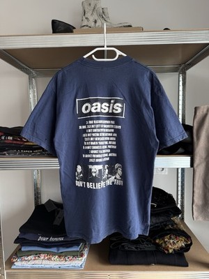Vintage Oasis Don't Believe The Truth Rock Band Tour T-Shirt 2005