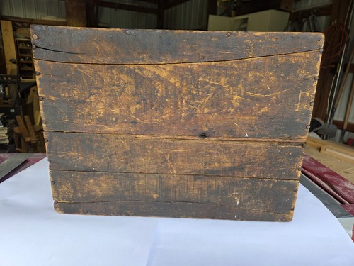 Vintage Wood Explosive Box. Ammo Box - Picture 7 of 11