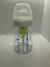 Lot of 8 Dr. Brown s Natural Flow 5 oz Glass Baby Bottles Nipple-Less