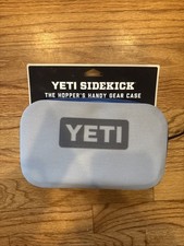 YETI FIRST GENERATION Zipper Sidekick - OG Fog Gray Tahoe Blue Pouch NEW