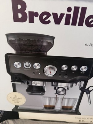 Breville The Barista Express Espresso Machine BES870BST - Black Stainless - New