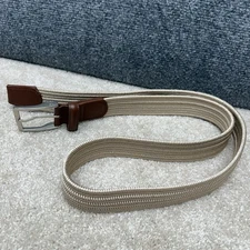 Ghost Golf Belt Braided stretch Men's size 40 (7) tan