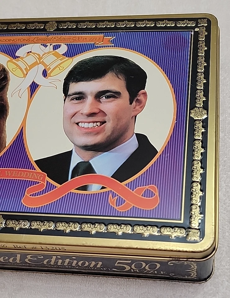 Vintage 1986 Royal Wedding Waddingtons 500 Puzzle Limited Edition Unused Opened - Image 4 of 4