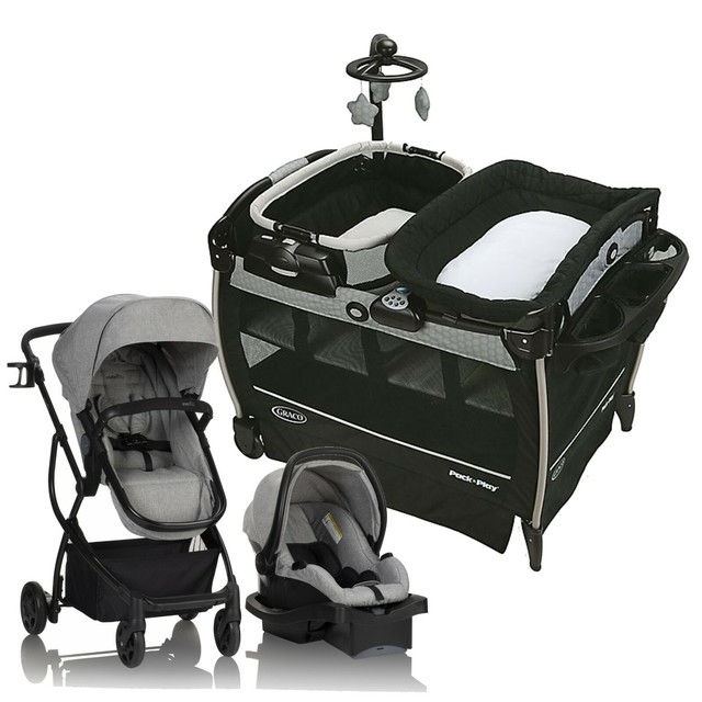 urbini travel system black