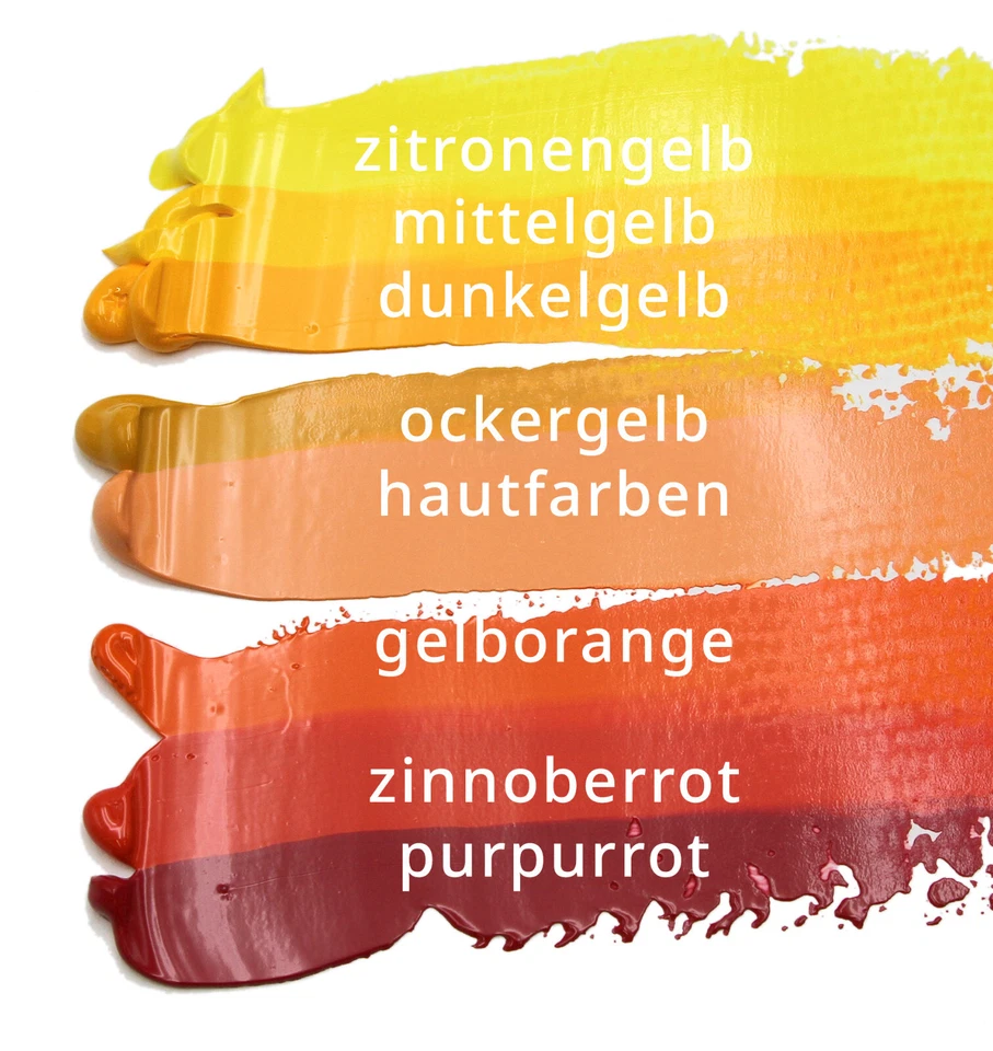 Magi® Acryl Künstlerfarben Set 20 Tuben à 120 ml , wasserfest, brillant, deckend - Bild 4 von 4