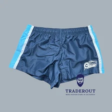 aussieBum mens navy blue Rugby Blitz sport shorts size S M L XL