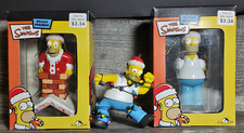 Lot 3 The Simpsons 2004-08 Homer Christmas Ornaments Kurt S Adler 2 New