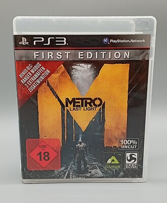 Metro Last Light First Edition - Sony Playstation 3 PS3 OVP