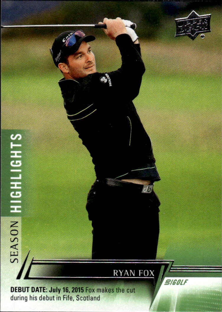 2024 Upper Deck Golf Ryan Fox #69
