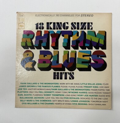 VARIOUS: 18 King Size Rhythm And Blues Hits COLUMBIA 12'' LP Vinyl Record CS 9467