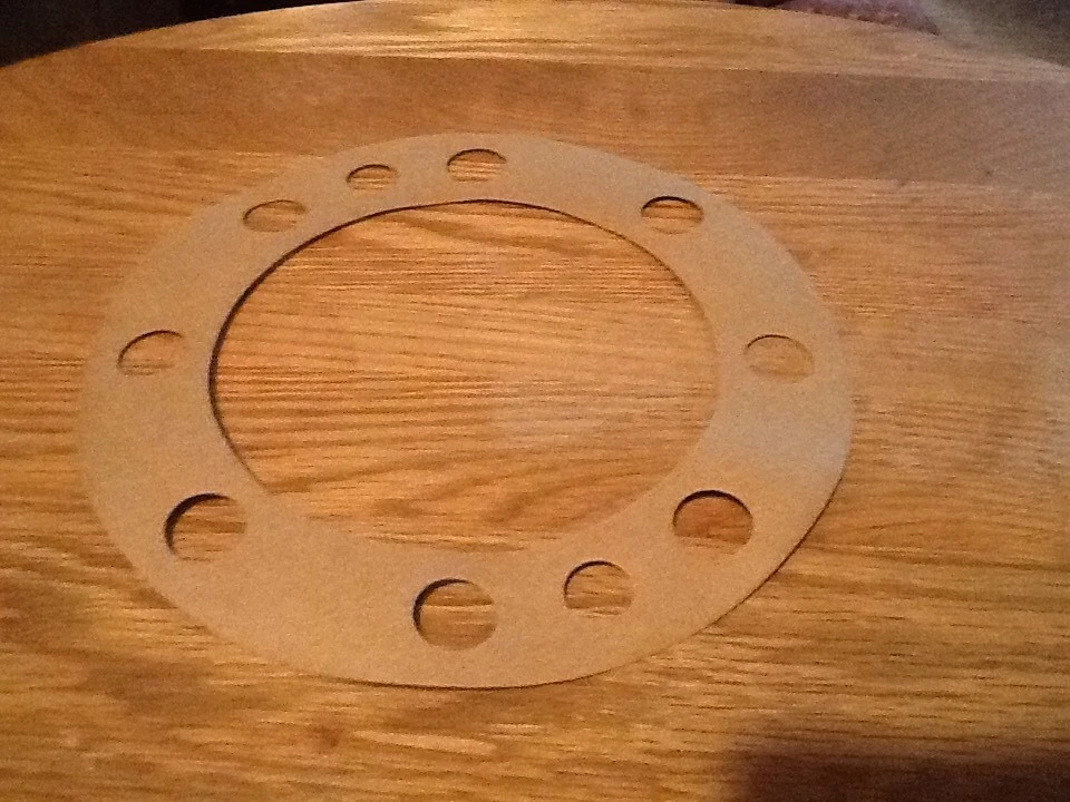 NOS 1953 1954 1955 FORD C900 F900 TRUCK REAR AXLE GASKETS - PAIR - Image 2 of 2