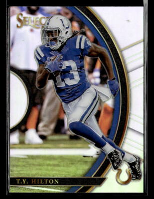 T.Y. Hilton 2017 Panini Select #25 Silver Indianapolis Colts