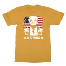 Trump USA 47th President Trump Won 2024 Elections Unisex T-Shirt