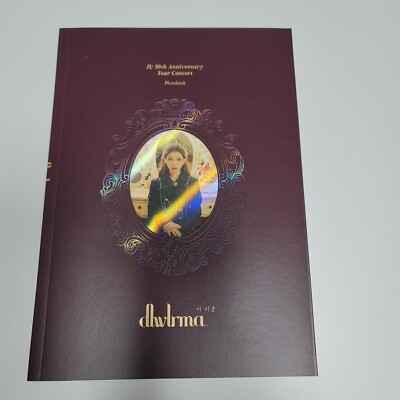 IU 2018 dlwlrma Live concert Bluray DVD with photocard Opened 10th