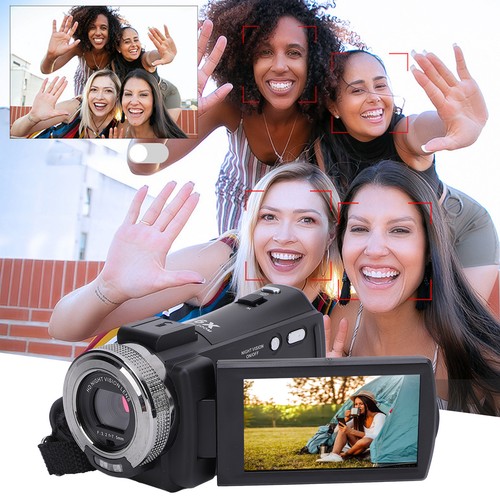 Video Camera Camcorder Digital Camera Recorder Full HD 1080P 30FPS 30MP 3. Part - Picture 11 of 30