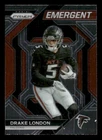 2023 Panini Prizm #H-9 Drake London Emergent Atlanta Falcons
