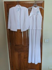 Daymor Couture Womens 2-Piece Blush Formal Mother of the Bride Dress Size 8 