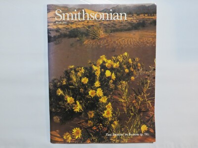 Smithsonian Magazine Desert In Bloom March 1995 2M | eBay