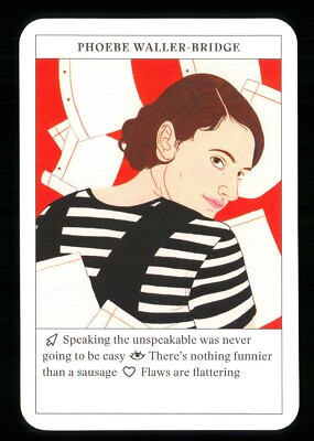 1 x Bildkarte von PHOEBE WALLER-BRIDGE Schriftsteller Schauspieler Produzent - A020