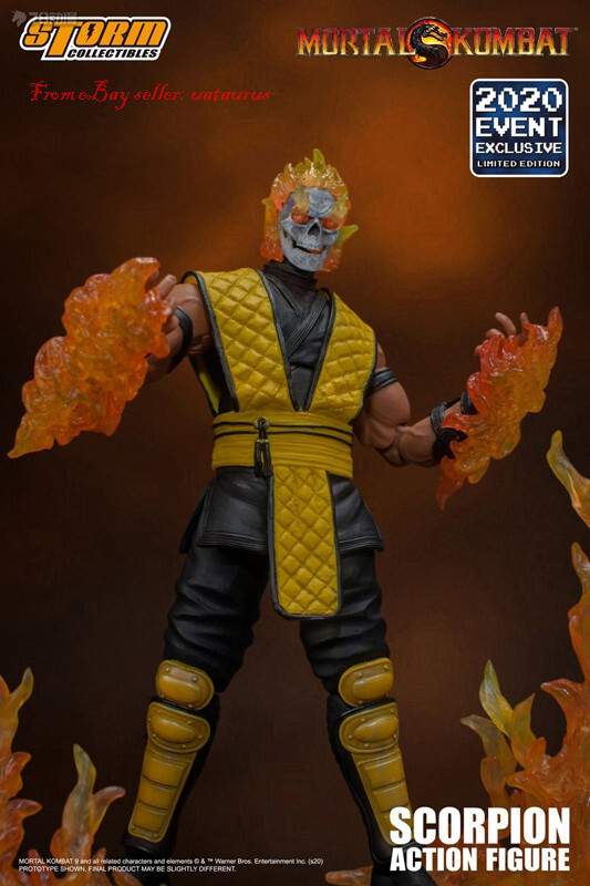 Scorpion Mortal Kombat storm モータルコンバット Amazon.com: Storm Collectibles - Mortal Kombat 11 - Scorpion