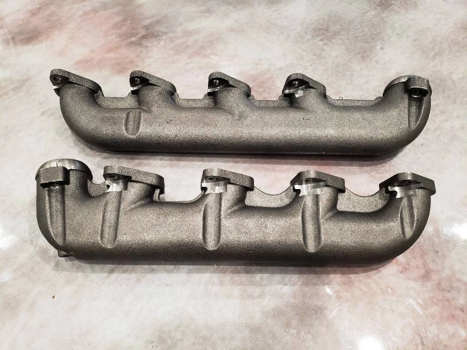 Kit colector de escape HiFlo + herrajes 2003-2007 PARA Ford 6,0 L Powerstroke diésel Foto 2 de 4