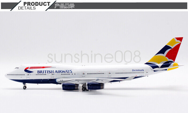 1:200 35CM ARD BRITISH AIRWAYS BOEING 747-400 Airplane