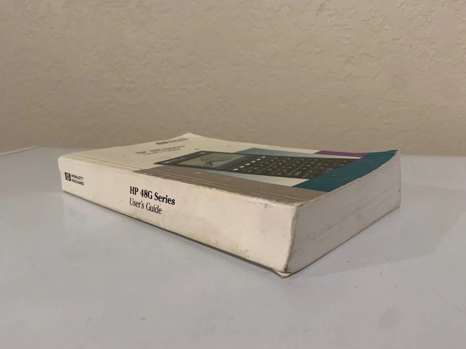 HP 48G Series User's Guide Book Edition 8 Book Only - Image 3 of 4