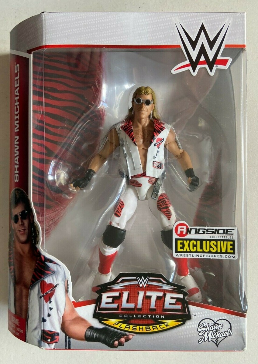WWE Mattel Elite HBK Shawn Michaels Figure Ringside Collectibles